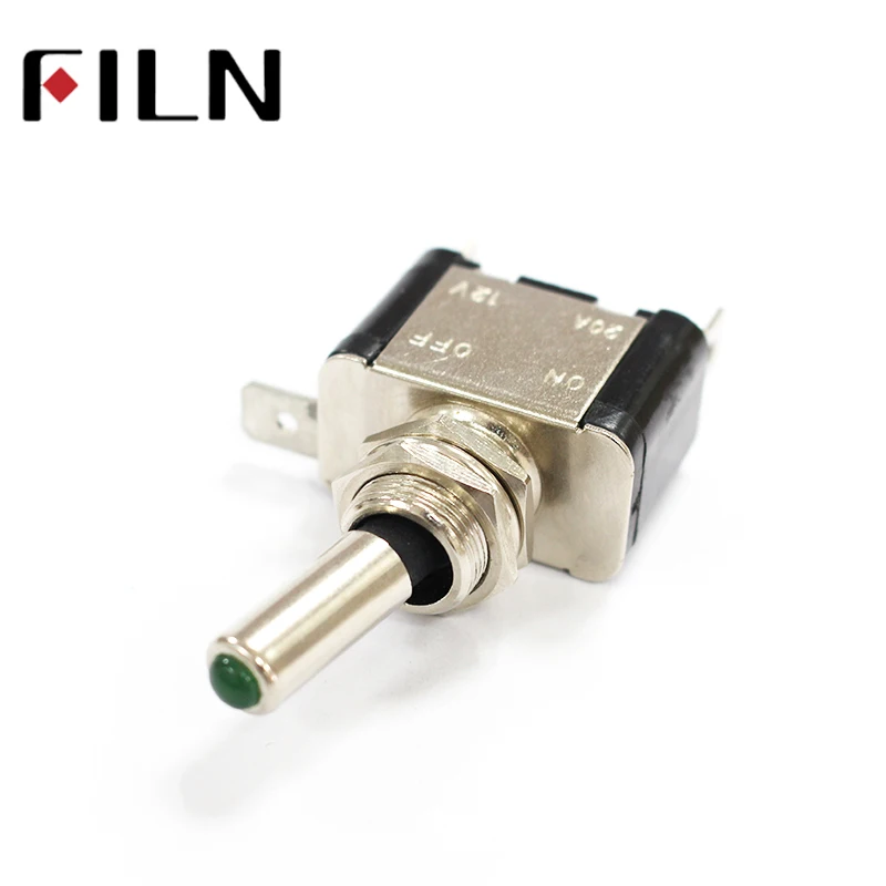 CNFILN 12mm Toggle switch with Dot light , Auto switch 12v led SWITCH (7)