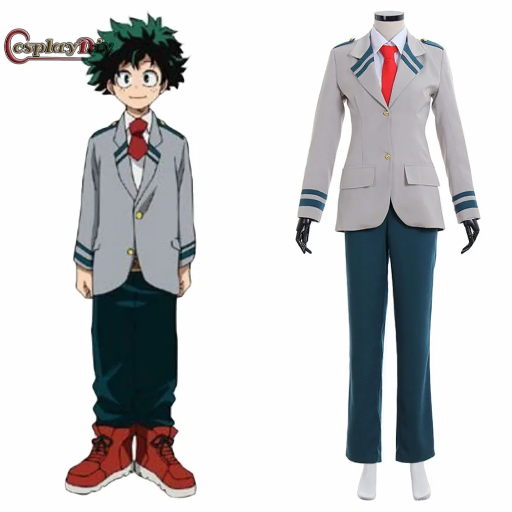 Косплей diy Boku no Hero Akademia Косплей Костюм Izuku школьный комбинезон униформа мой герой училища Косплей Костюм на заказ