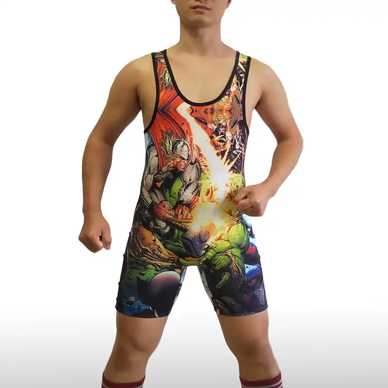 Hulk wrestling singlet Clearance