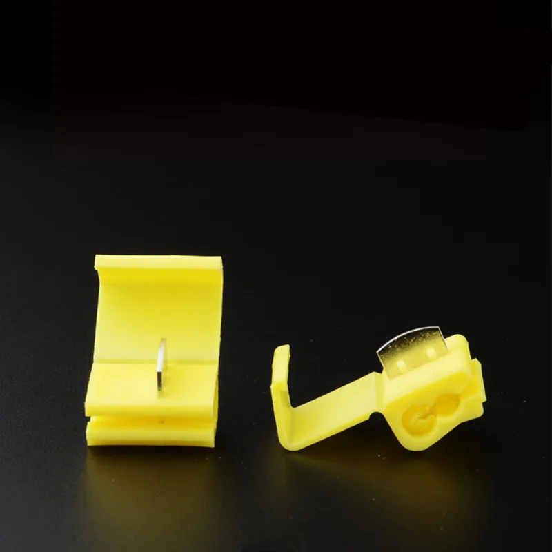 50pcs Electrical Wire Terminals Quick Splice Snap Lock Cable Crimp Connectors 22-10 AWG