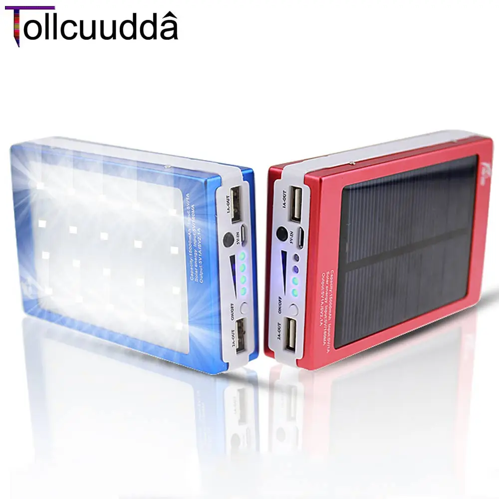 Tollcuudda Phone Solar Power Bank Portable Universal