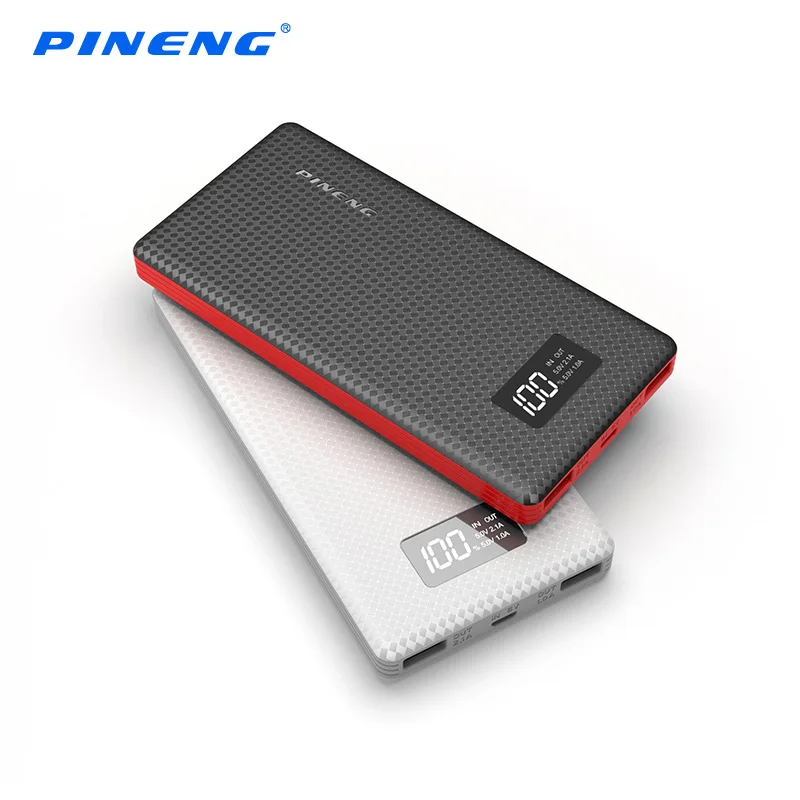 imágenes para Pineng pn-963 original nueva 10000 mah banco móvil de la batería portátil usb cargador de batería del li-polímero con indicador led para smartphone imágenes para Pineng pn-963 original nueva 10000 mah banco móvil de la batería portátil usb cargador de batería del li-polímero con indicador led para smartphone