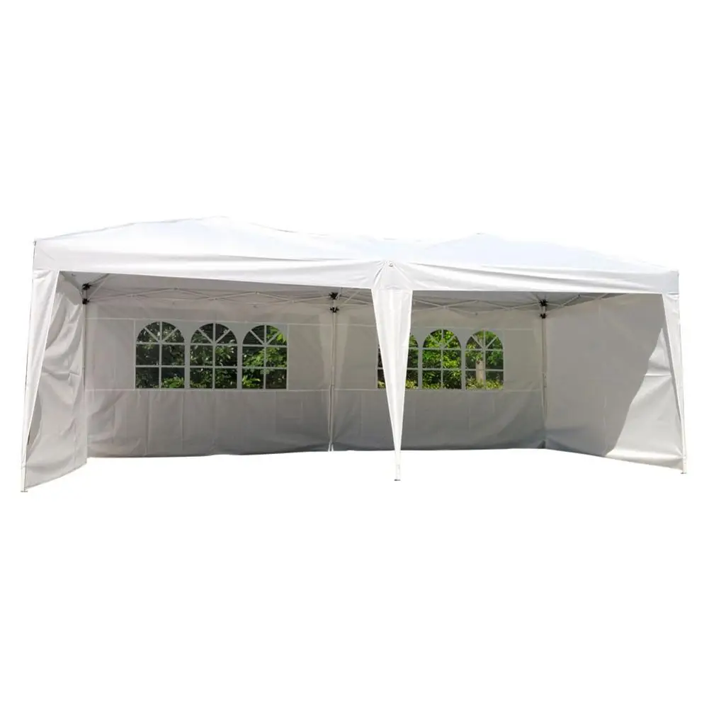 

3 x 6m Two Windows Practical Waterproof Folding Tent White