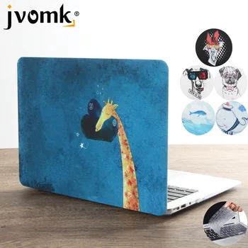 

New Print Animal Laptop Case For MacBook Air Pro Retina 11 12 13 15 inch with Touch Bar + Keyboard Cover