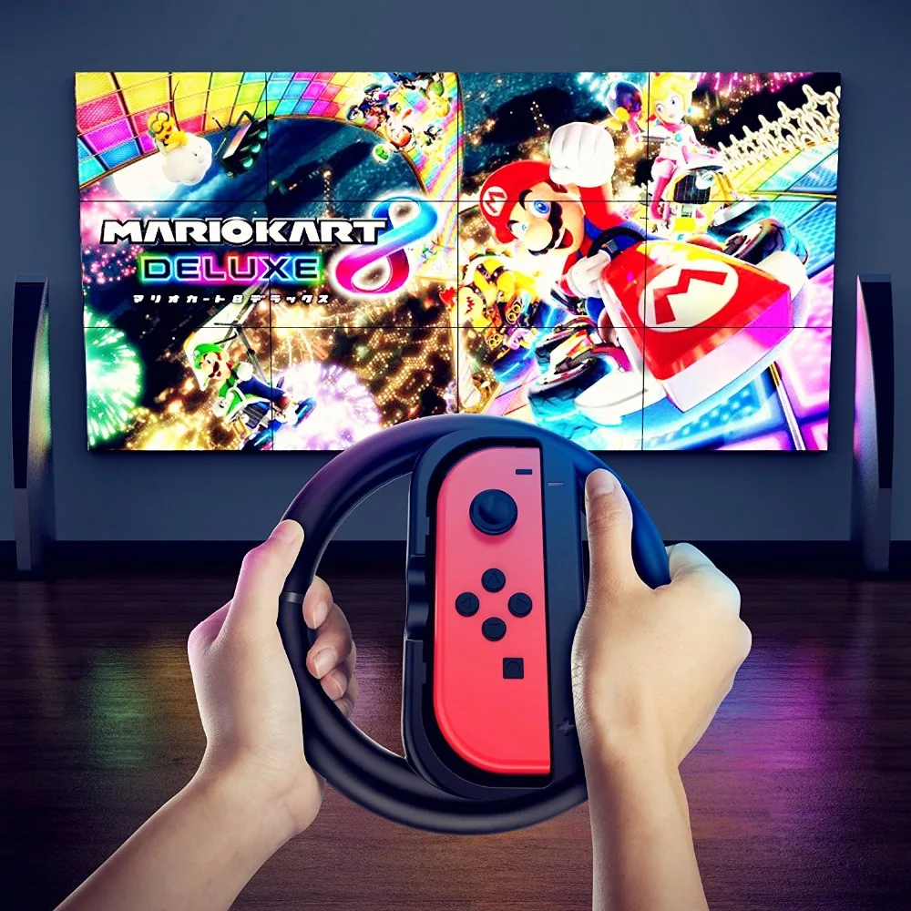 

Handel Holder Stand Switch Grip For Nintend Switch Joy-Controller Steering Column Wheel Case For Nintend Switch Joy-Con
