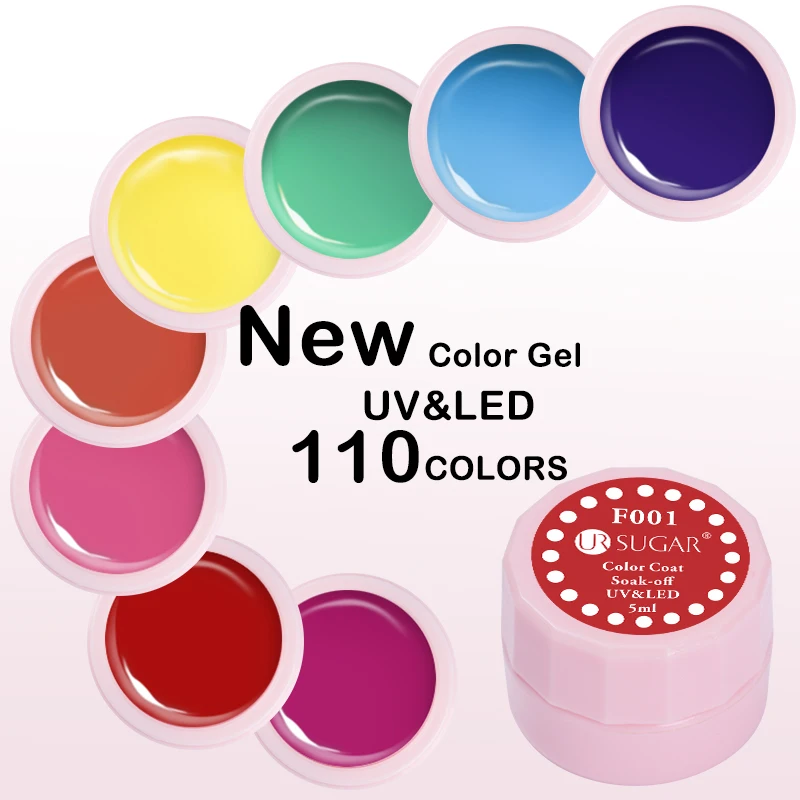 

12 Colors UR SUGAR Nail Gel Polish Natural Nude Camouflage Pure Gel Varnish Soak Off UV LED Nude Color Painting Gel Lacquer