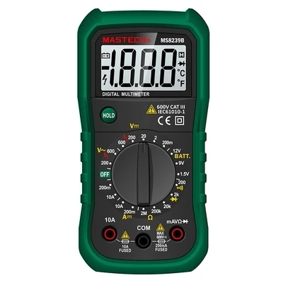 

MASTECH MS8239B High Quality Multifunctional Pocket Digital Multimeter Multi Meter with LCD Portable avometer