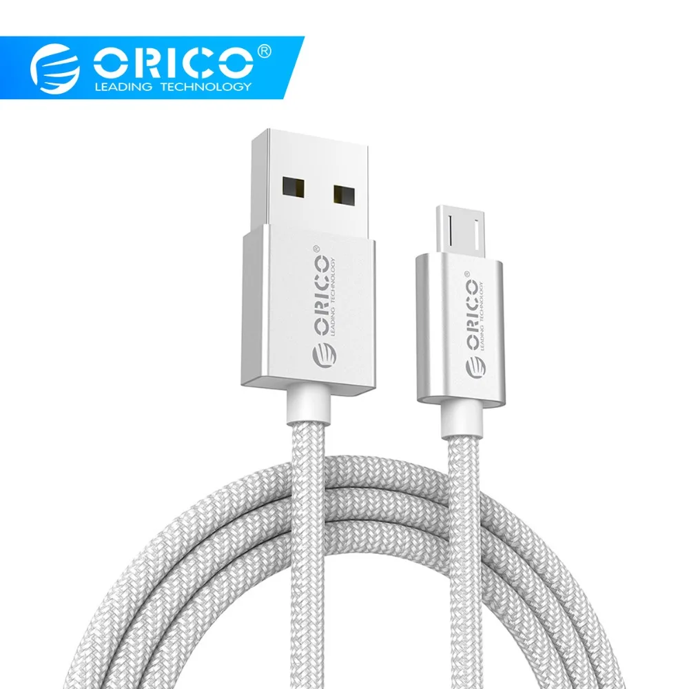 

ORICO USB Data Charging Cable 3.3Ft. Strong Nylon Braided USB Micro Charging Data Cable for Cellphones, Tablets and More