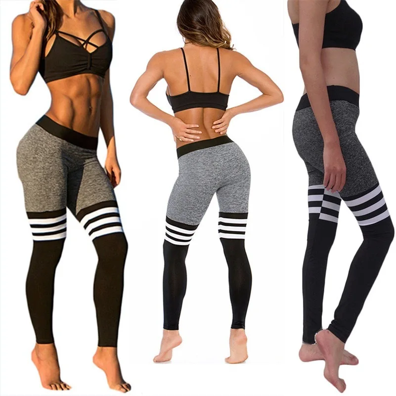 Women Yoga Pants Compression Leggins Exercise Gym Tights