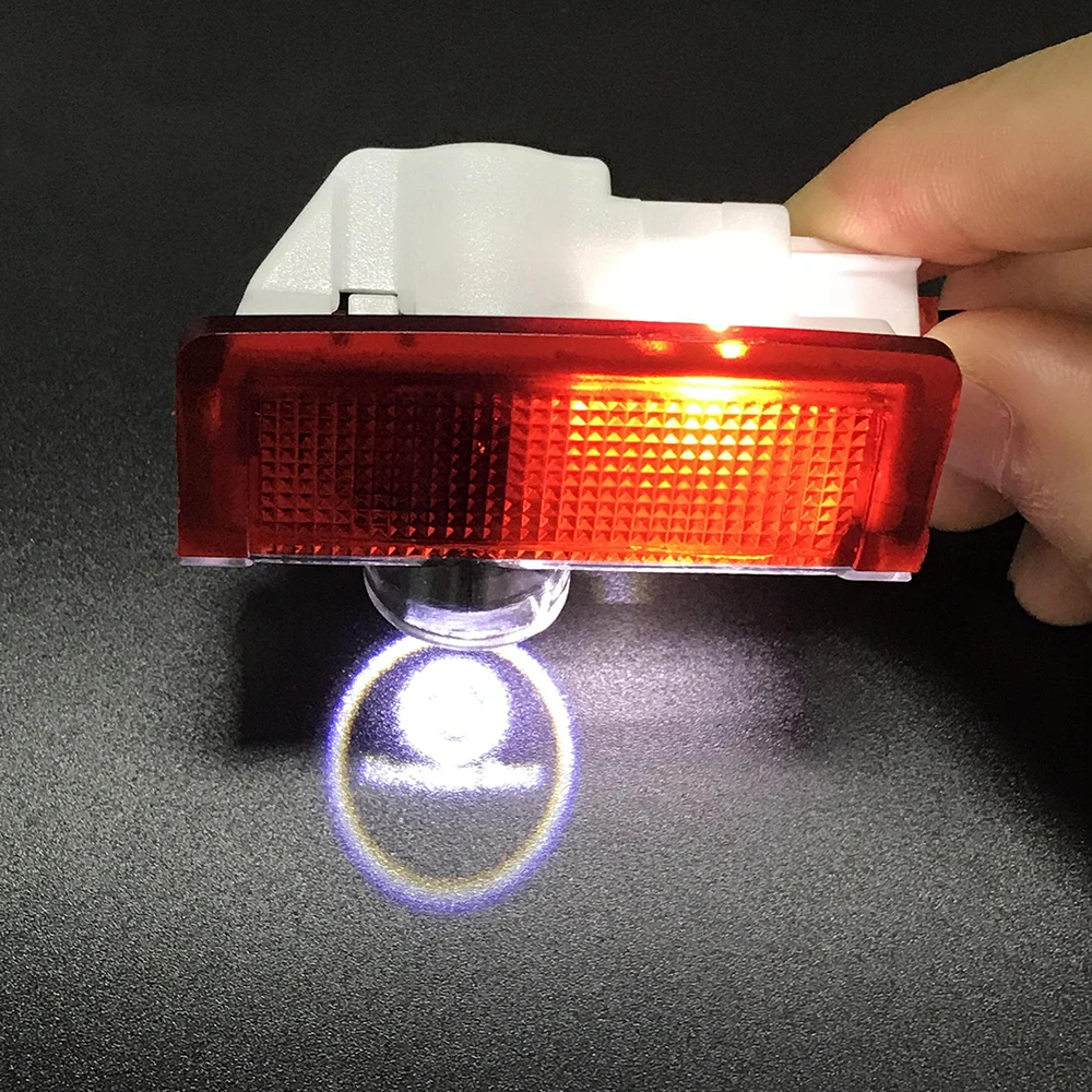 

2Pcs For Mercedes Benz Logo Car Door Welcome Courtesy Projector Light LED For A B C E M GL GLA GLC GLE GLS Class W212 W166 W246