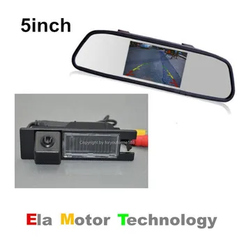 

Night Vision Color CCD Car Rear View Camera Parking Camera for Alfa Romeo Brera / Spider with 5Inch Rear View Mirror Monitor