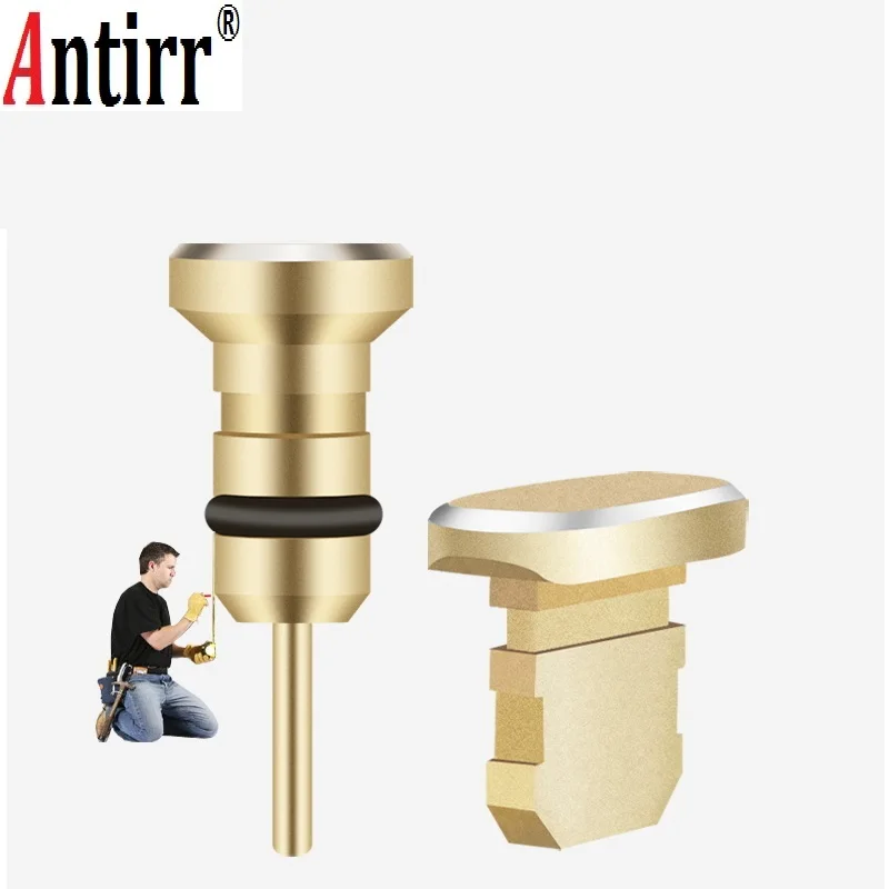 

Phone Aluminum Alloy Charging Port Earphone Jack USB Dust Plug Set for iPhone X 8 plus 7 7plus 5S 5 6 6S Anti Dust Cap Stopper
