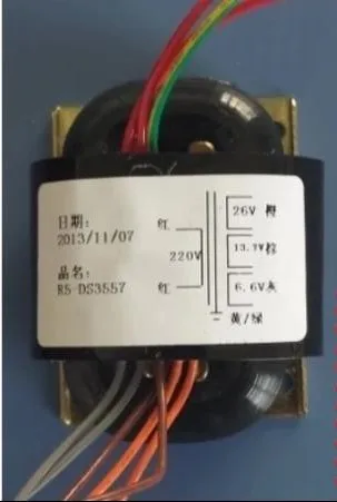 26V 13.7V 6.6V Transformer R Core R20 custom transformer 220V 5VA copper shield for DAC pre-amplifier HIFI decoder 