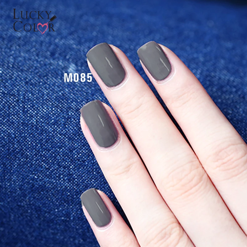 12 Colors Pure Gray Series Gel Nail Polish High Quality Long-lasting Soak Off UV LED Beauty Nail Art Tools 10ml (2)