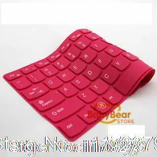 Мода клавиатура кожного покрова протектор для lenovo Ideapad 100 S 14IBR 100-14 100s-14 g480 g470 y400 y410p g400 y400s y480 y40-70 - Цвет: rose