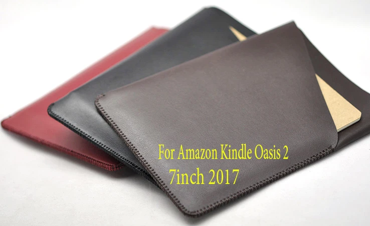 

For Amazon Kindle Oasis 2 Pouch Case 7inch 2017 High Quality Slim Sleeve Cover Microfiber Leather E-Book Pocket Bag Case