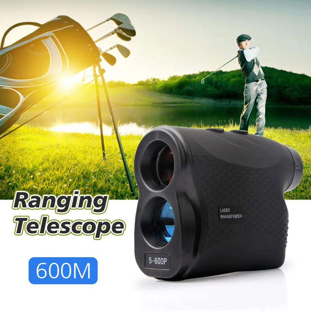 

Practical Golf Rangefinder Binoculars Range Finder Telescope Portable Durable 3V 6X Archery Adventure