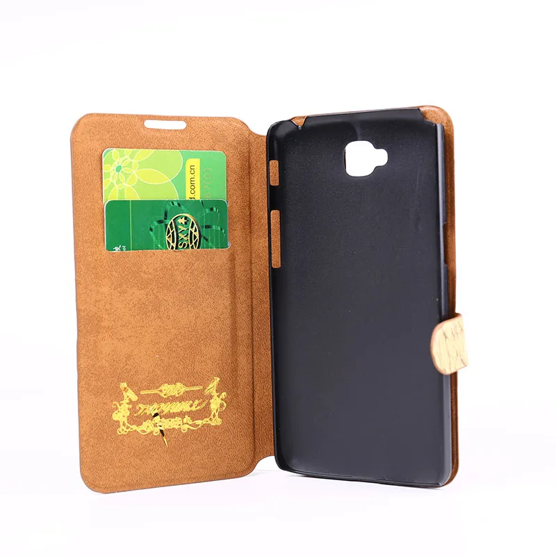 Online Dompet Kulit Flip Phone Case Hard Cover Untuk LG G Pro Lite Dual D686 D685 5.5 Inci dengan Slot Kartu berdiri Magnetik Fundas