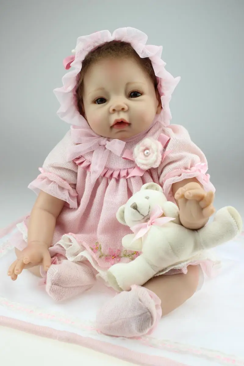 Новое поступление 2" силиконовые игрушки Reborn Baby Doll с хлопковым корпусом новорожденный мальчик кукла прекрасный подарок на день рождения для ребенка Brinquedos