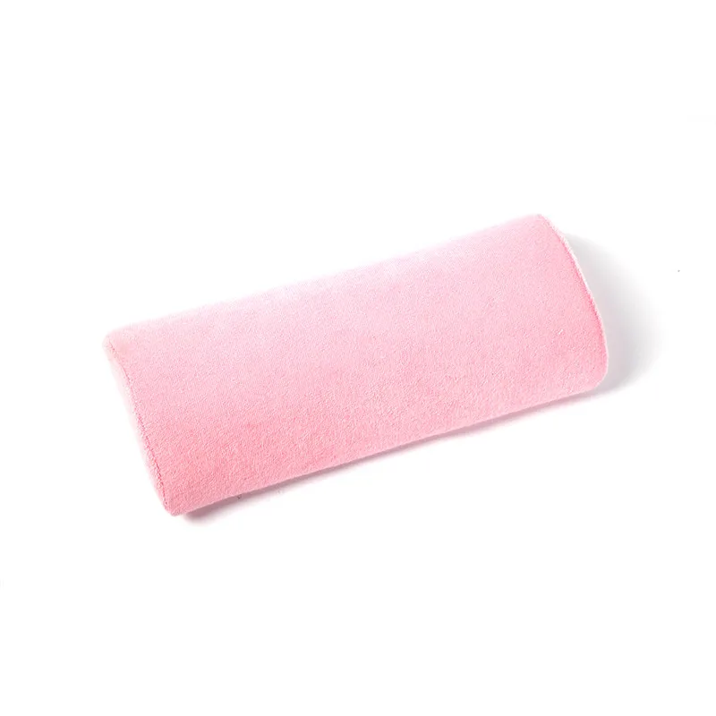 

Pink Removal Soft Nail Art Hand Rests Cotton Firm Nail Pillow For Nail Salon Equipment Nail Art Beauty Tool