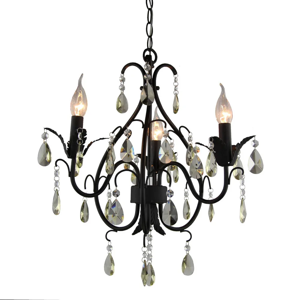 European crystal lamps bedroom lamps lights restaurant lights 3 6 Asian