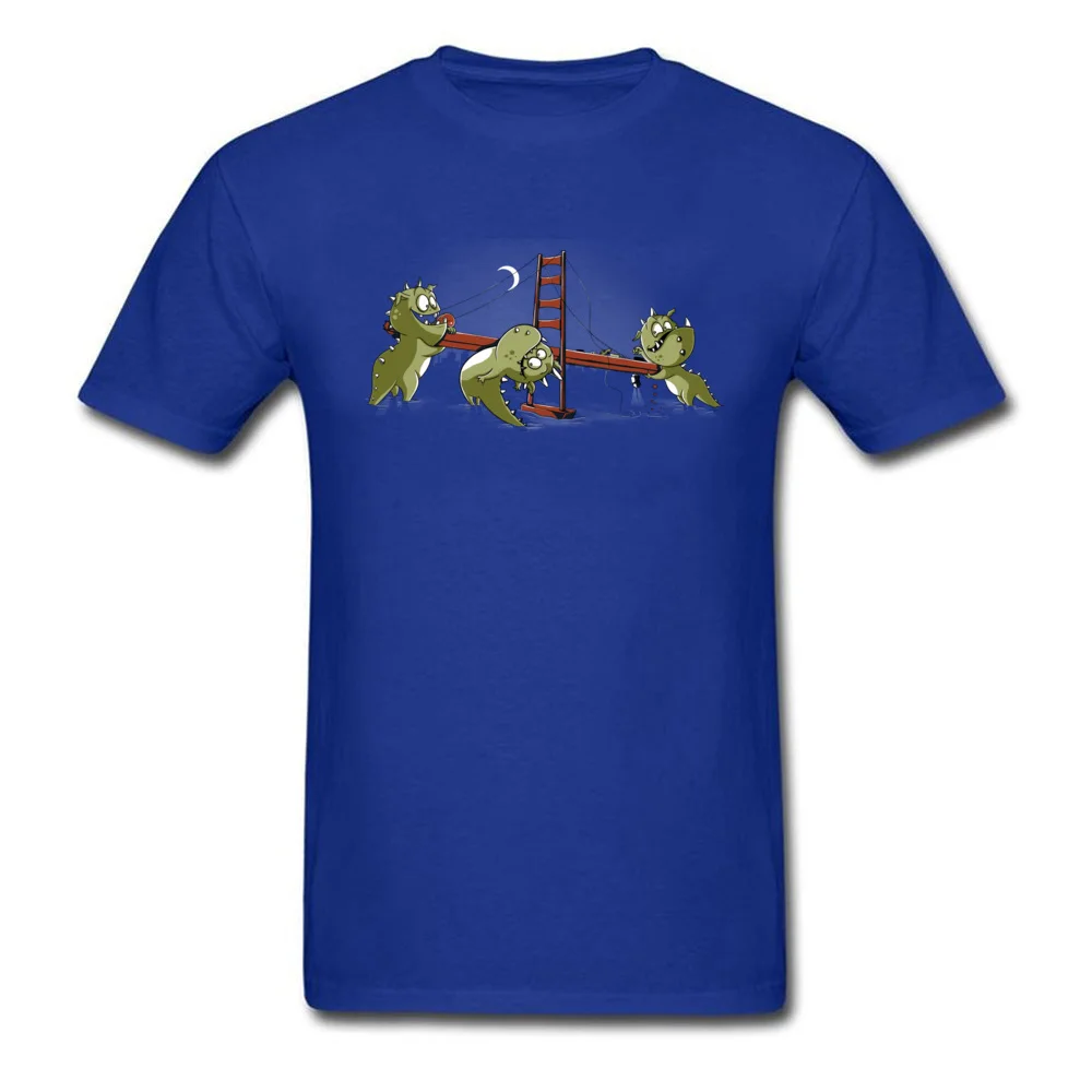SummerFunny Short Sleeve T Shirt Summer Prevalent Crew Neck Cotton Fabric Tee Shirt Men T Shirts Monster Limbo Party  Monster Limbo Party blue