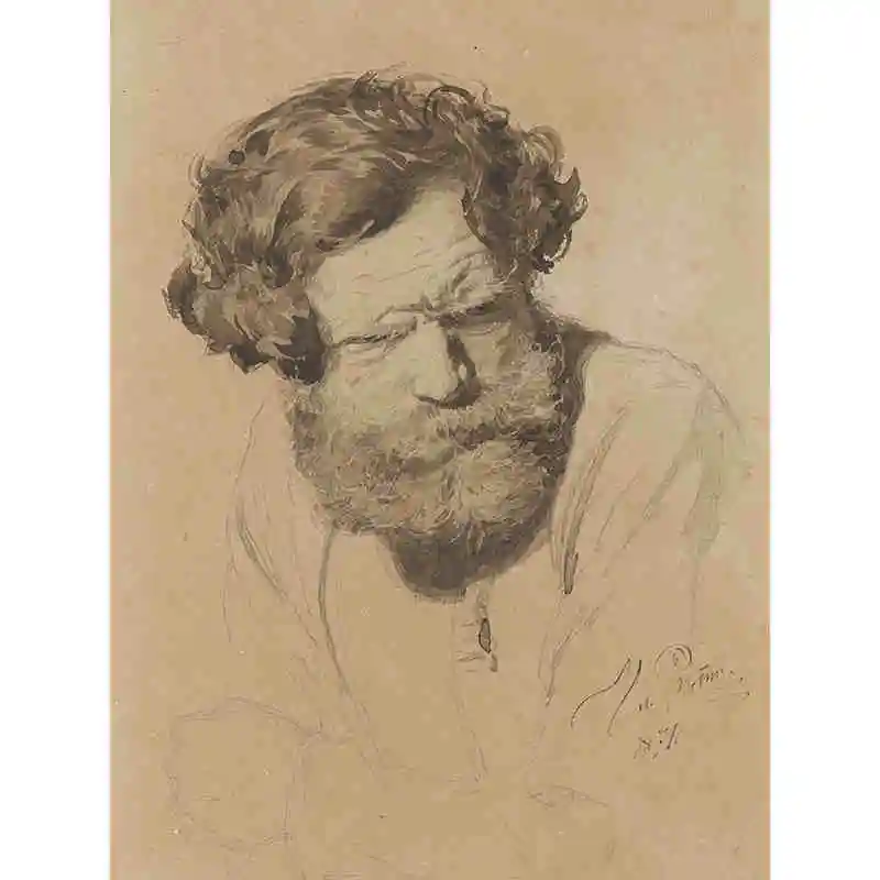 Ilya Repin drawings
