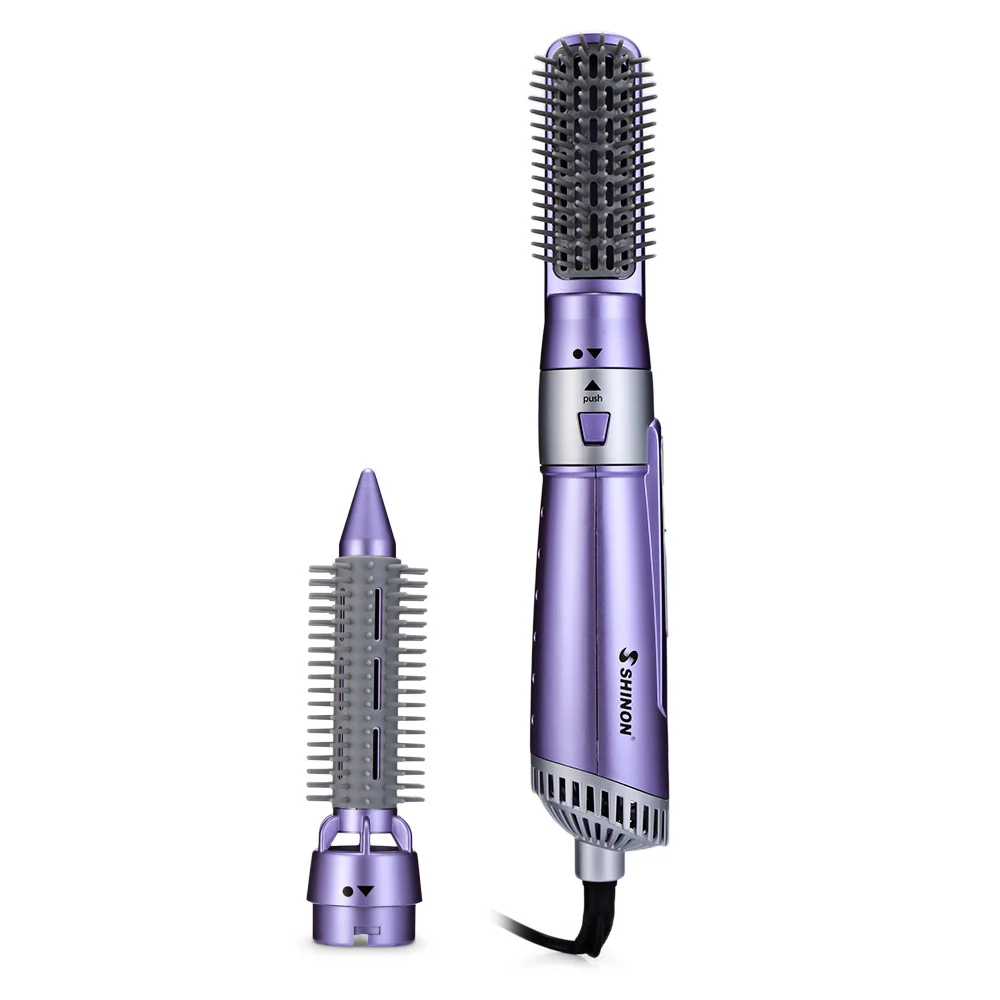 

Professional Hair Dryer Machine Comb 3 in 1 Multifunctional Styling Tools Dryer Curler Brush Hairdryer With Anti-slip Handle