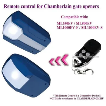 

5pieces The remote control replace for Chamberlain ML1000EV-F / ML1000EV-S door openers high quality very