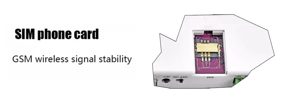 Acessórios de Alarme Sistema de Alarme Antena Dupla Casa Segurança Sinal 900 - 1800 1900 Russo Inglês 433 Mhz Gsm 10 de alarme antena dupla casa sistema de