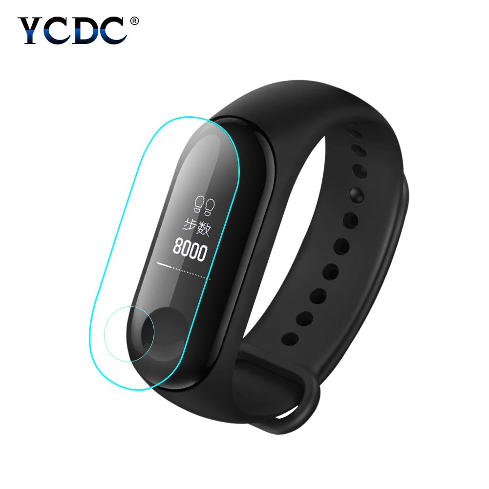 

HD Clear 0.1mm Screen Protector Shockproof Soft TPU Film Smart Watch Premium For Xiaomi Mi Band 3 Screen Protector Film