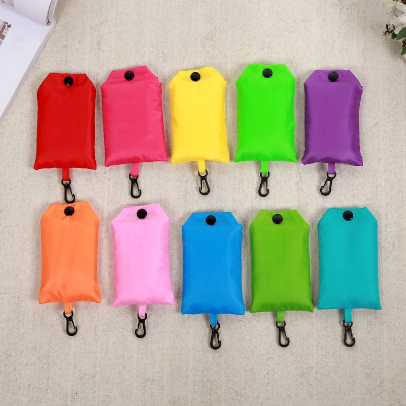 

Portable folding shopping bag Large nylon bags Thick bag Foldable Waterproof ripstop Shoulder Bag Handbag Free shipping