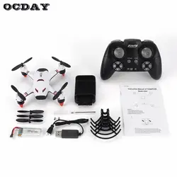 F23G 2,4 г Радиоуправляемый Дрон Мини Quadcopter с 720 P HD Wi Fi FPV системы камера потока позиционирования жест Headless режим