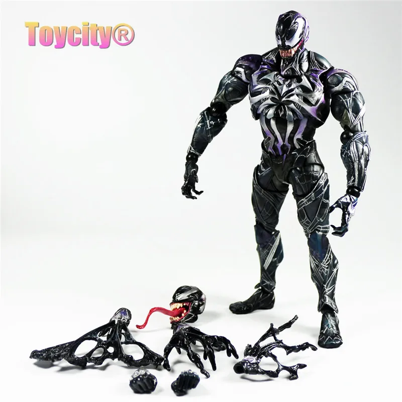 Square Enix Play Arts Kai Marvel Universe Venom PVC Action Figure Model Toy 