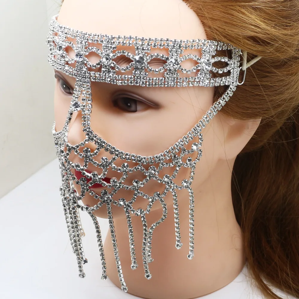Drag Queen Diamond Crystal Mask Queerks™