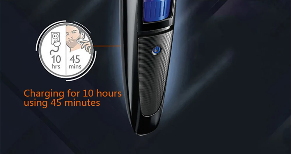 Philips beardtrimmer QT4000 многофункциональный триммер бритва точная длина набор 1-10 мм Регулируемая длина изогнутые гребни черный