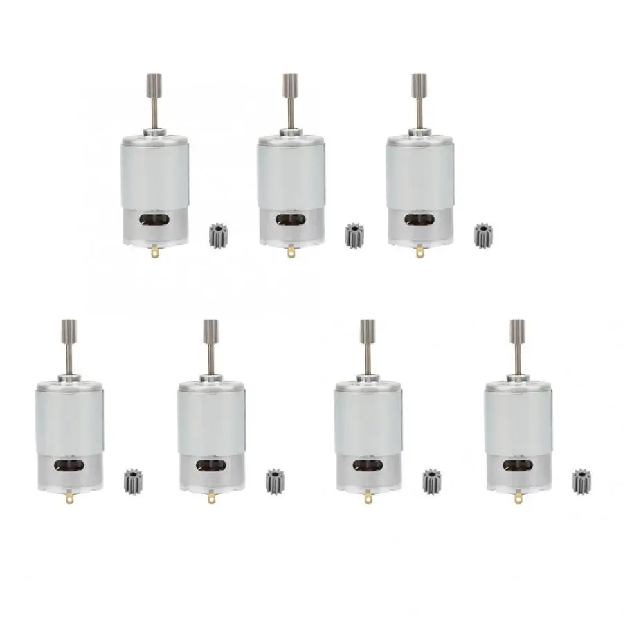 12V RS550 Высокоскоростной микро мотор для электрического игрушечного автомобиля