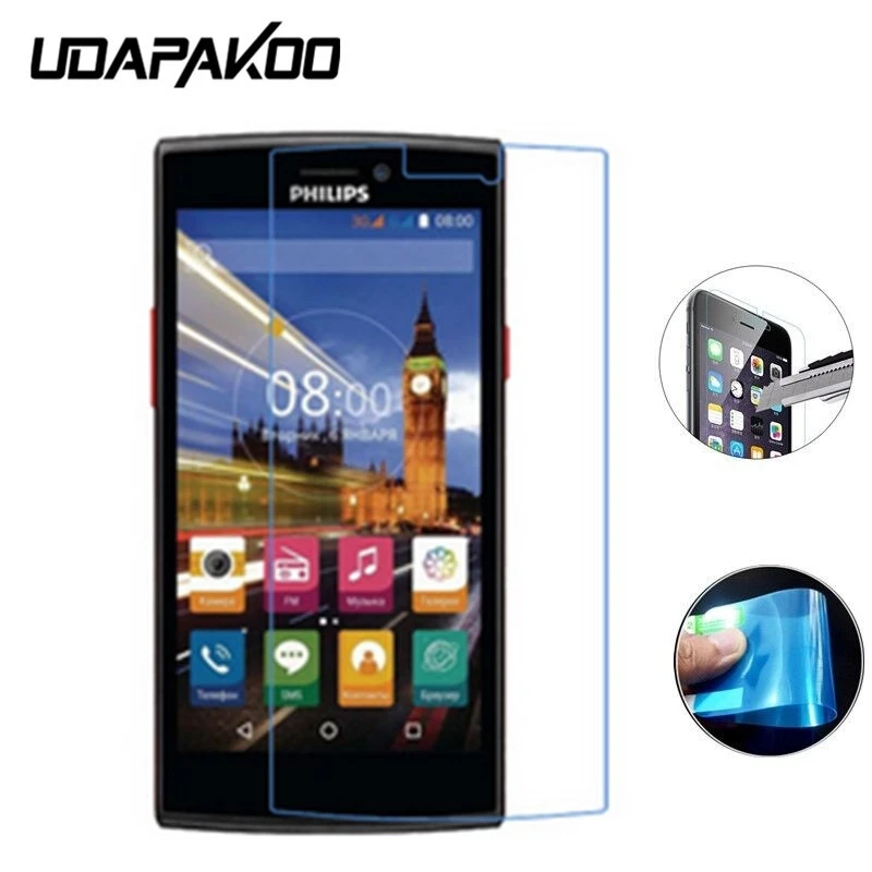 

Udapakoo Nano Explosion-proof (Soft Glass) Clear Screen Protector Front Protective Film for Philips S337