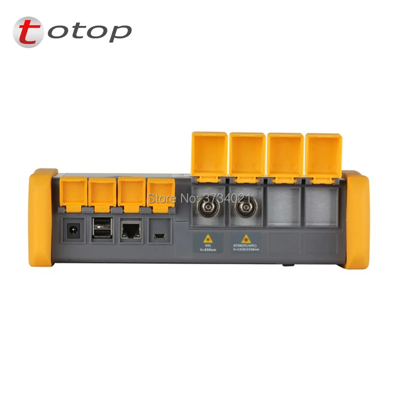 Visual de Falhas Refletômetro de Domínio de Tempo Óptico de Fibra Otdr 1550nm 35 33db Built-in Localizador Fho5000 D35 1310 - 6 built-in localizador visual de falhas, refletômetro de