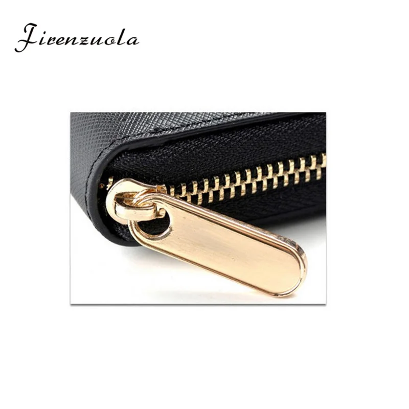 Firenzuola Европейский Американский индивидуальный профилированный Женский Длинный кошелек модный на молнии#358