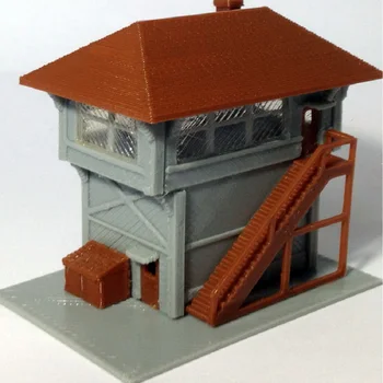 

1:160 Scale signal tower model for Train railway model scene high quality