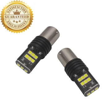 

2 PCS OF NEW updated 2835 15smd 850lm t15 912 921 led car lamp with increased inductor