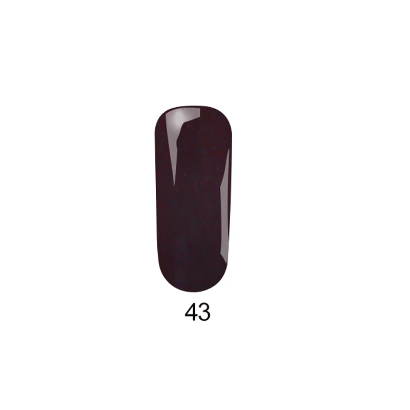 Docaty УФ-гель для ногтей Lucky color Гель-лак художественный сахарный эффект ногтей 7 мл мерцающий блеск Полупостоянный Замачивание от цветного цвета - Цвет: 43