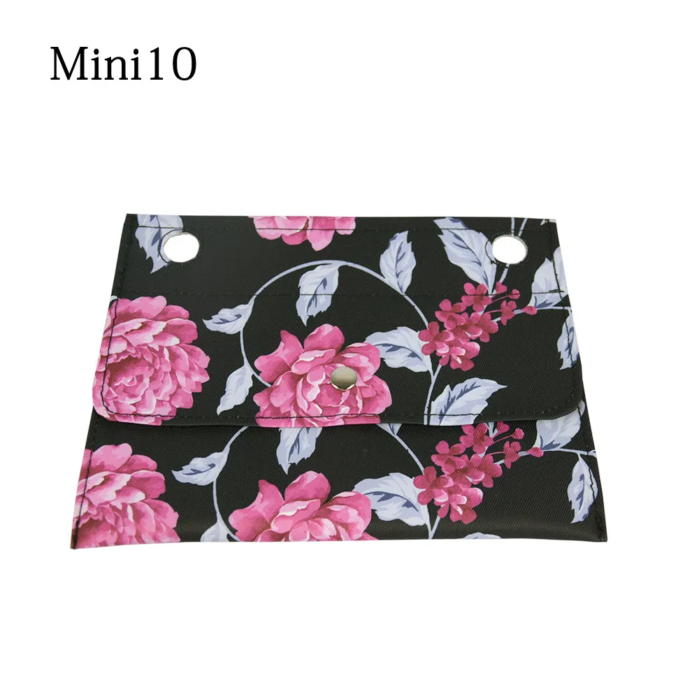 Tanqu красочный, из саржи ткань внутренний маленький карман для классического мини Obag для O мешок внутренний снаружи для O 50 мешок - Цвет: mini10