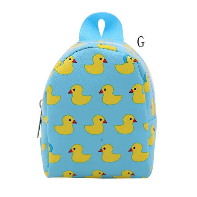 Mini Dolls Schoolbag Backpack Accessories For 18 Inch Dolls Outgoing