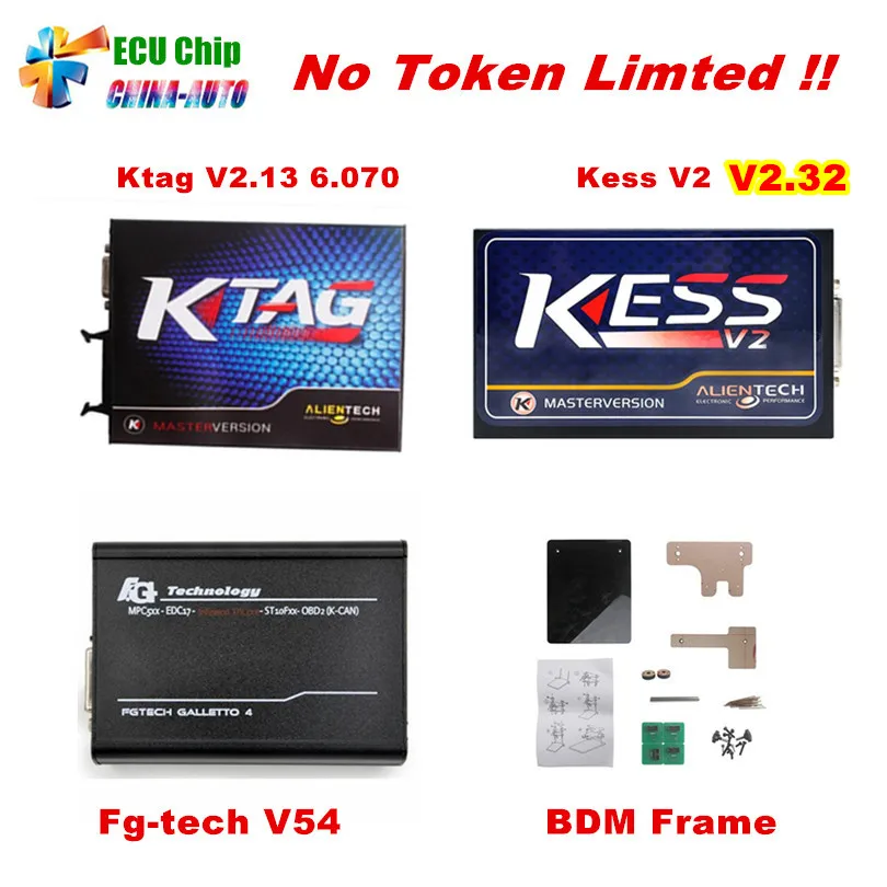 Профессиональный матч KTAG v2.13 + v2.30 KESS V2 v2.32 + FG Технология Galletto 4 V54 + BDM кадр без маркеров limited ЭБУ чип Интерфейс