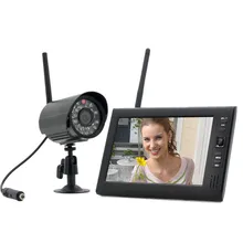 7 дюймов TFT цифровая 2,4G Беспроводная камера видео Детский Монитор s DVR система безопасности Детский монитор