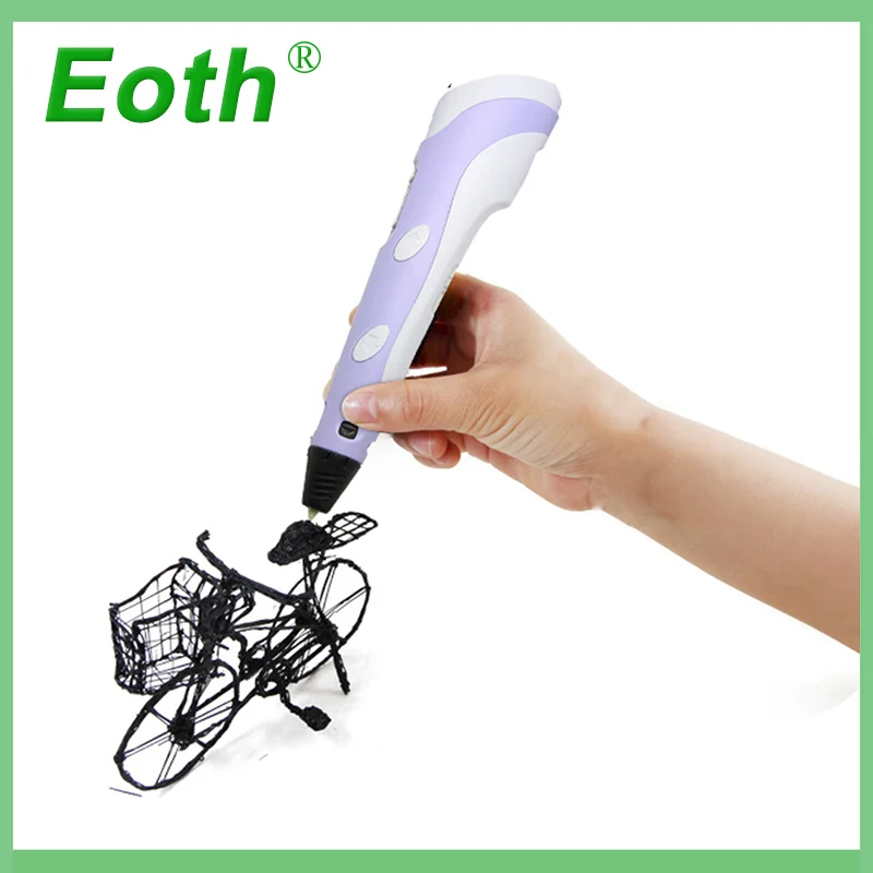 3D Pen 1.75mm ABS PLA DIY LCD Screen,USB Charging 3D Printing Pen Filament with 12V 2A Adapter Creative Toy Gift For Kids Design 3D Pen 1.75mm ABS PLA DIY LCD Screen,USB Charging 3D Printing Pen Filament with 12V 2A Adapter Creative Toy Gift For Kids Design