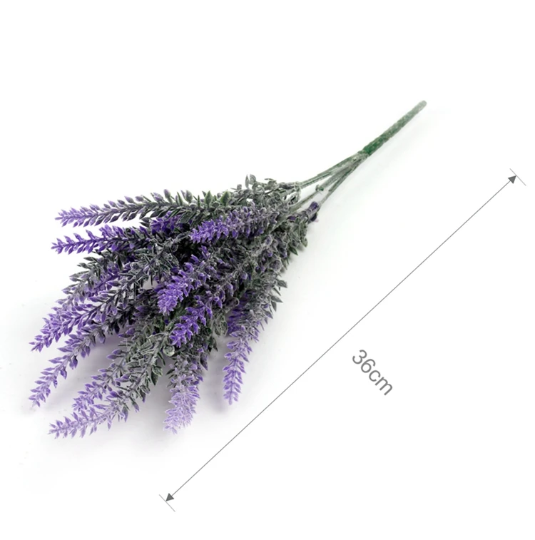 FENGRISE 25 Heads Lavender Flowers Plastic Artificial Silk Lavender Flowers Wedding Decoration Birthday Party Garden Home Decor свадебный декор свадебные украшения свадьба украшения декор цветы искуственные