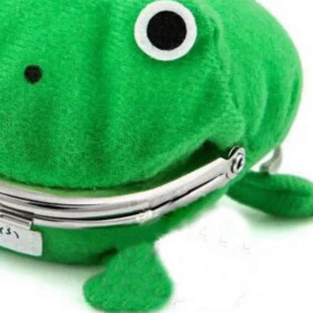 Мультяшный аниме кошелек зеленая лягушка Мини милый мультяшный кошелек портмоне простой и креативный изысканный